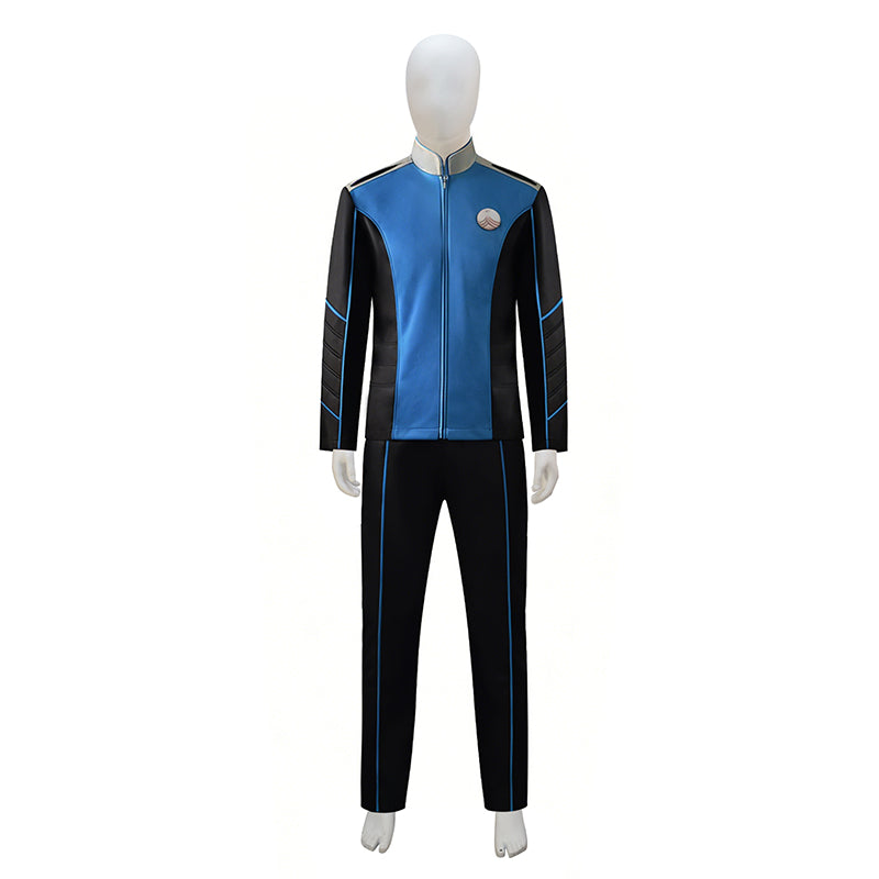 The Orville 4 Cosplay Costume Blue Command Department Male's Uniform ACcosplay
