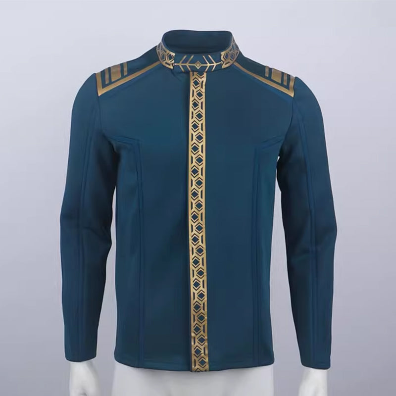 Star Trek: Strange New Worlds Season 3 Spock Cosplay Costume Blue Uniform Halloween Suit ACcosplay