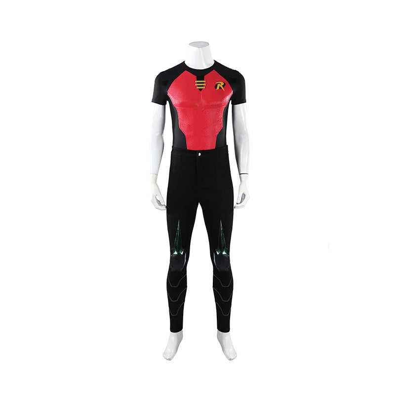 Tim Drake Red Robin Cosplay Costume Full Set Men Robin Superhero Outfit ACcosplay