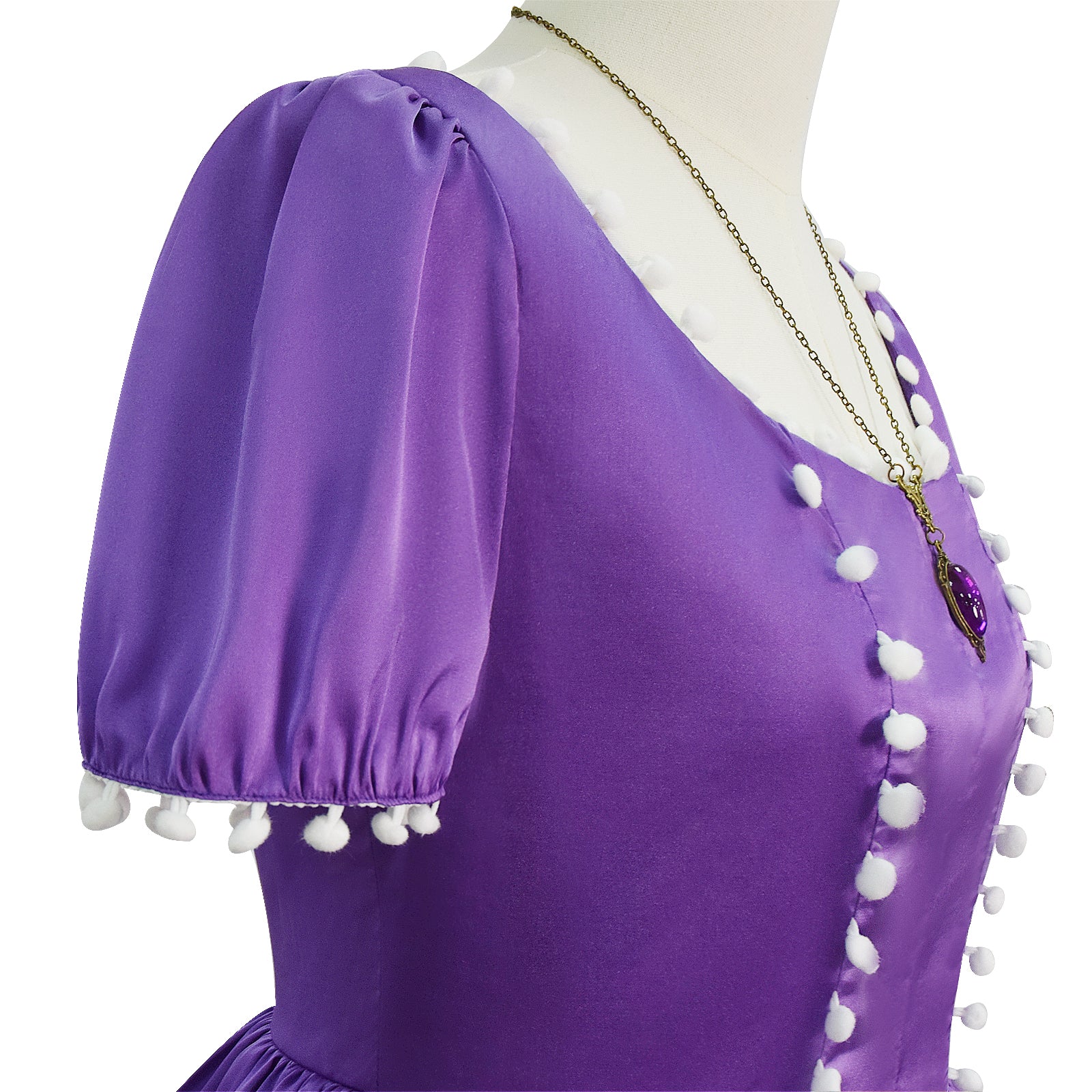 Sofia the First Sofia Cosplay Costume Purple Princess Dress Halloween Outfit ACcosplay
