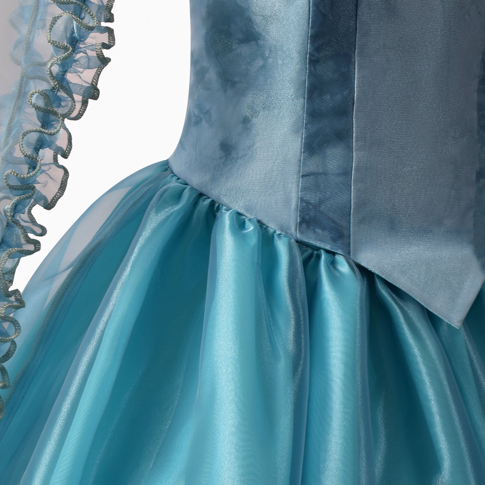 Frankenstein Elizabeth Cosplay Costume Blue Halloween Carnival Outfit ACcosplay