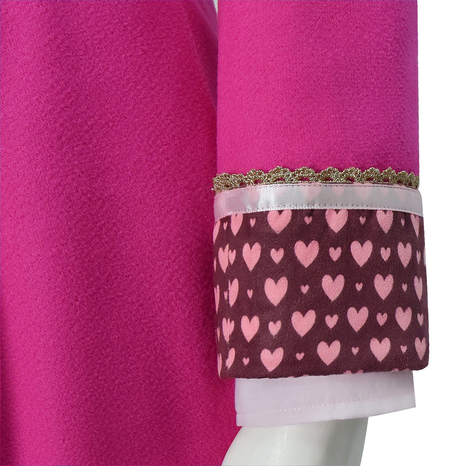 Descendants Wicked Wonderland Pink Hearts Cosplay Costume Halloween Fancy Suit ACcosplay