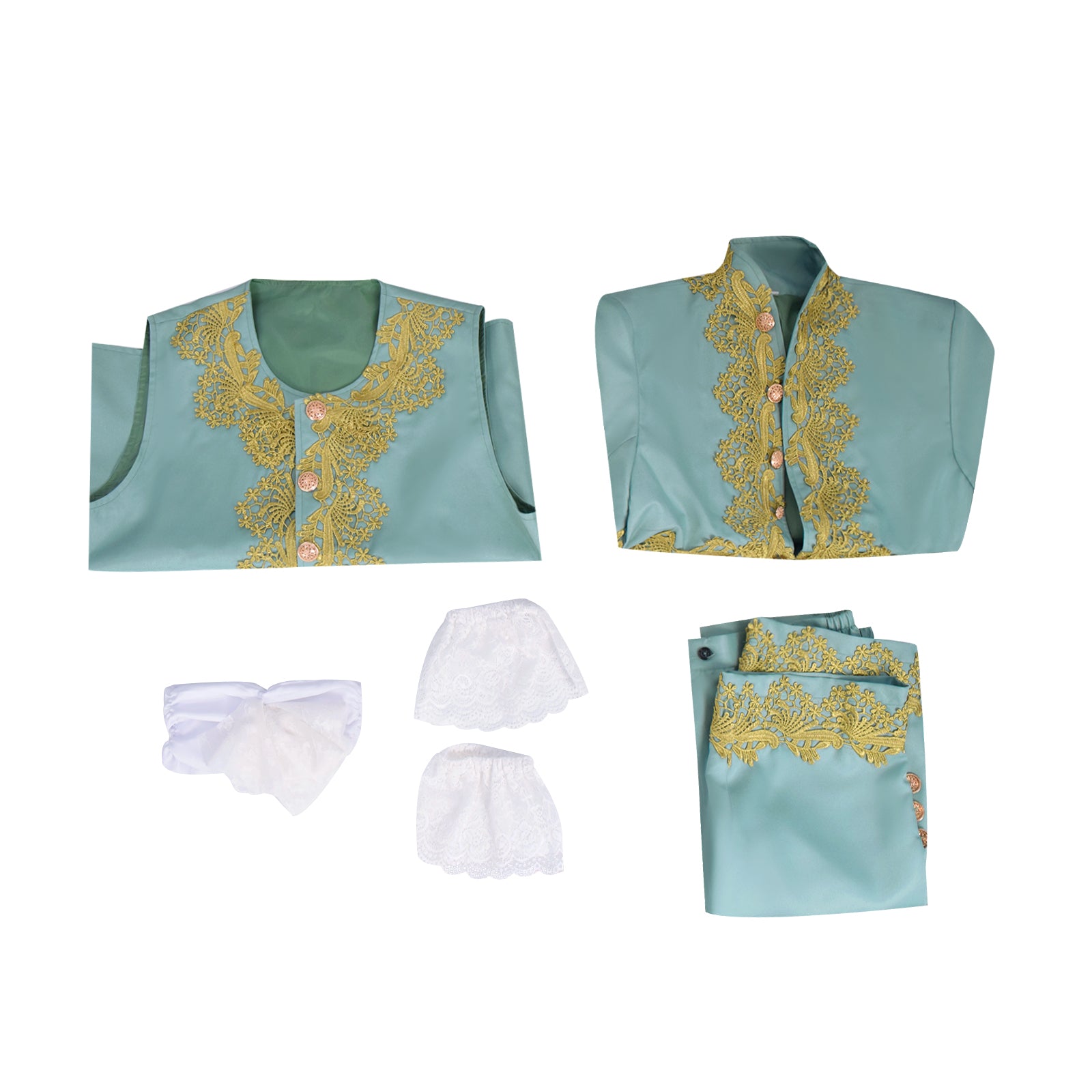 18th Century Regency Tailcoat Vest Cosplay Costume Victorian Halloween Outfit ACcosplay