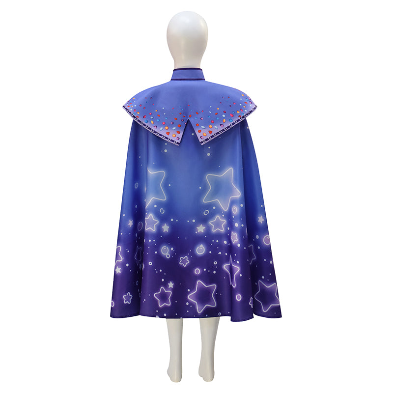 Elio Movie Cosplay Costume Boys Kid's Blue Halloween Parade Carnival ACcosplay