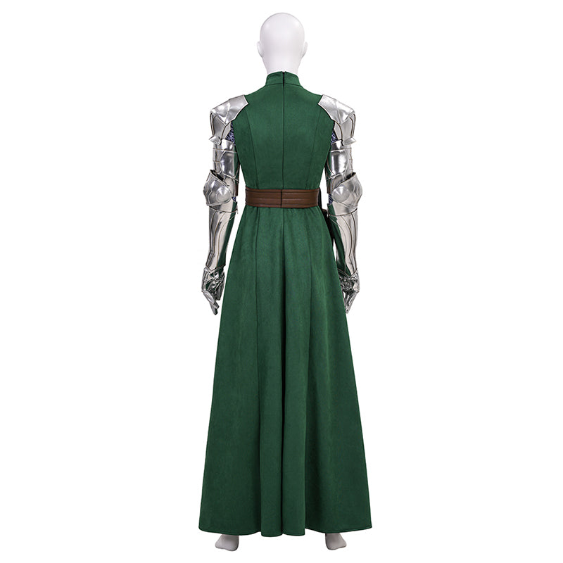 Doctor Doom Female's Cosplay Costume With Mask Dr. Victor von Doom Outfit ACcosplay