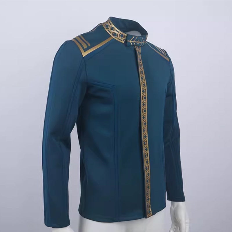 Star Trek: Strange New Worlds Season 3 Spock Cosplay Costume Blue Uniform Halloween Suit ACcosplay