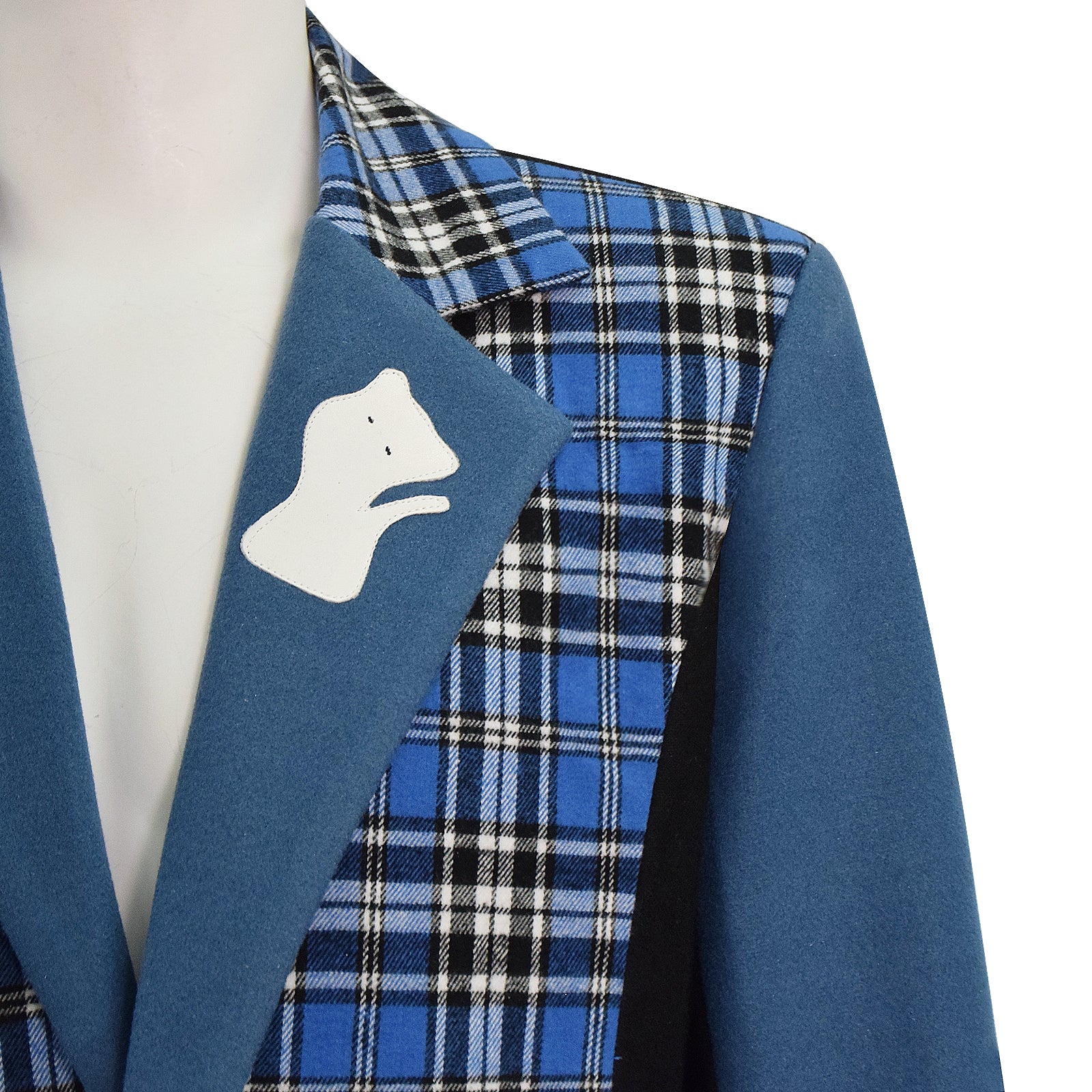 Doctor Who sixth 6th Doctor Cosplay Costume Colorful Lattice Jacket Coat Suit ACcosplay