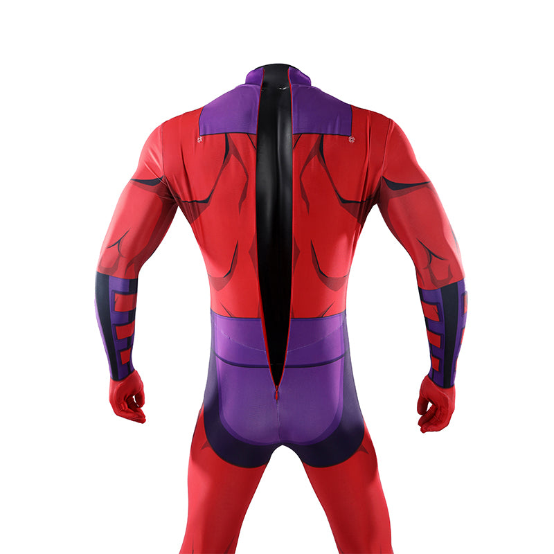 X-Men 97 Magneto Cosplay Costume With Cape Halloween Jumpsuit ACcosplay