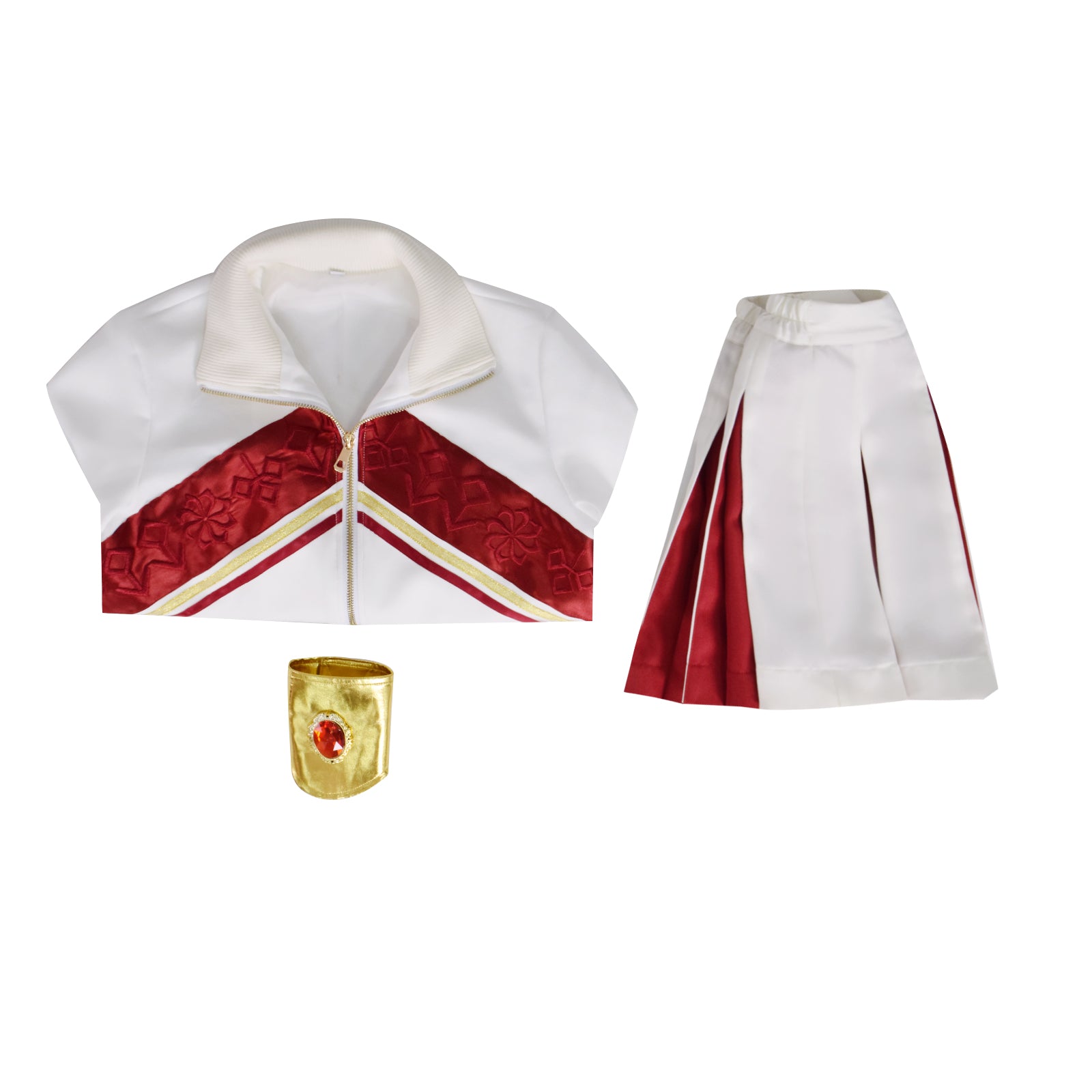 Zombies Nova Cosplay Costume Nova Cheerleader Suit Halloween Outfit ACcosplay
