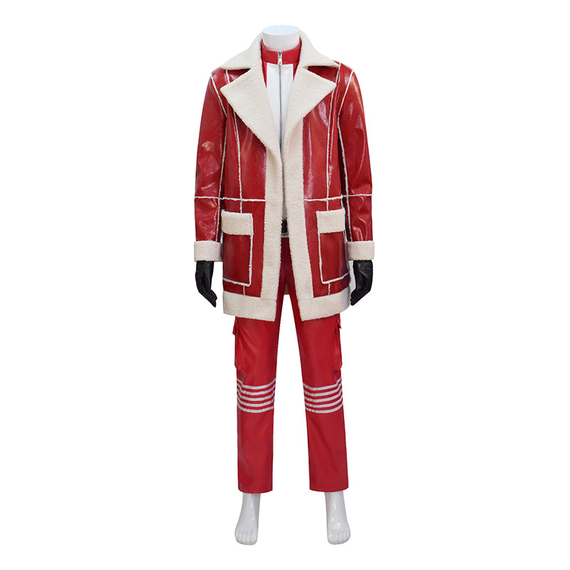 Red One 2024 Nick Santa Christmas Costume Halloween Cosplay Costume Suit ACcosplay