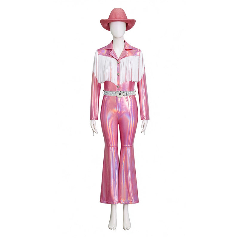 Dolly Parton Cosplay Costume Country Singer Pink Halloween Outfit ACcosplay