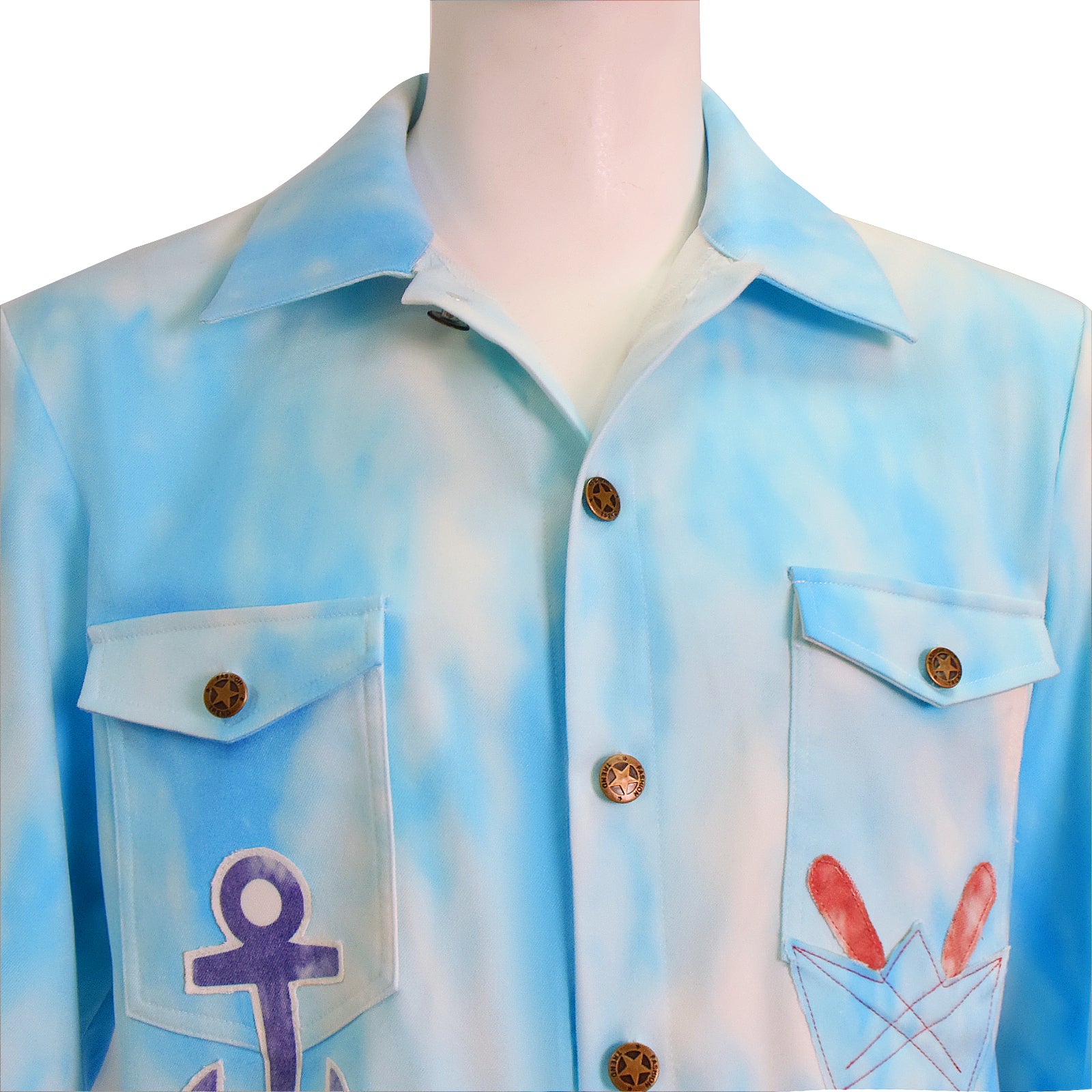 Descendants: The Rise of Red Teen Hook Cosplay Costume Blue Outfit ACcosplay
