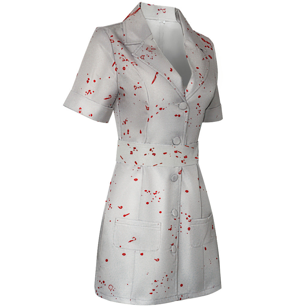 Silent Hill Nurse Cosplay Costume Halloween Outfit ACcosplay