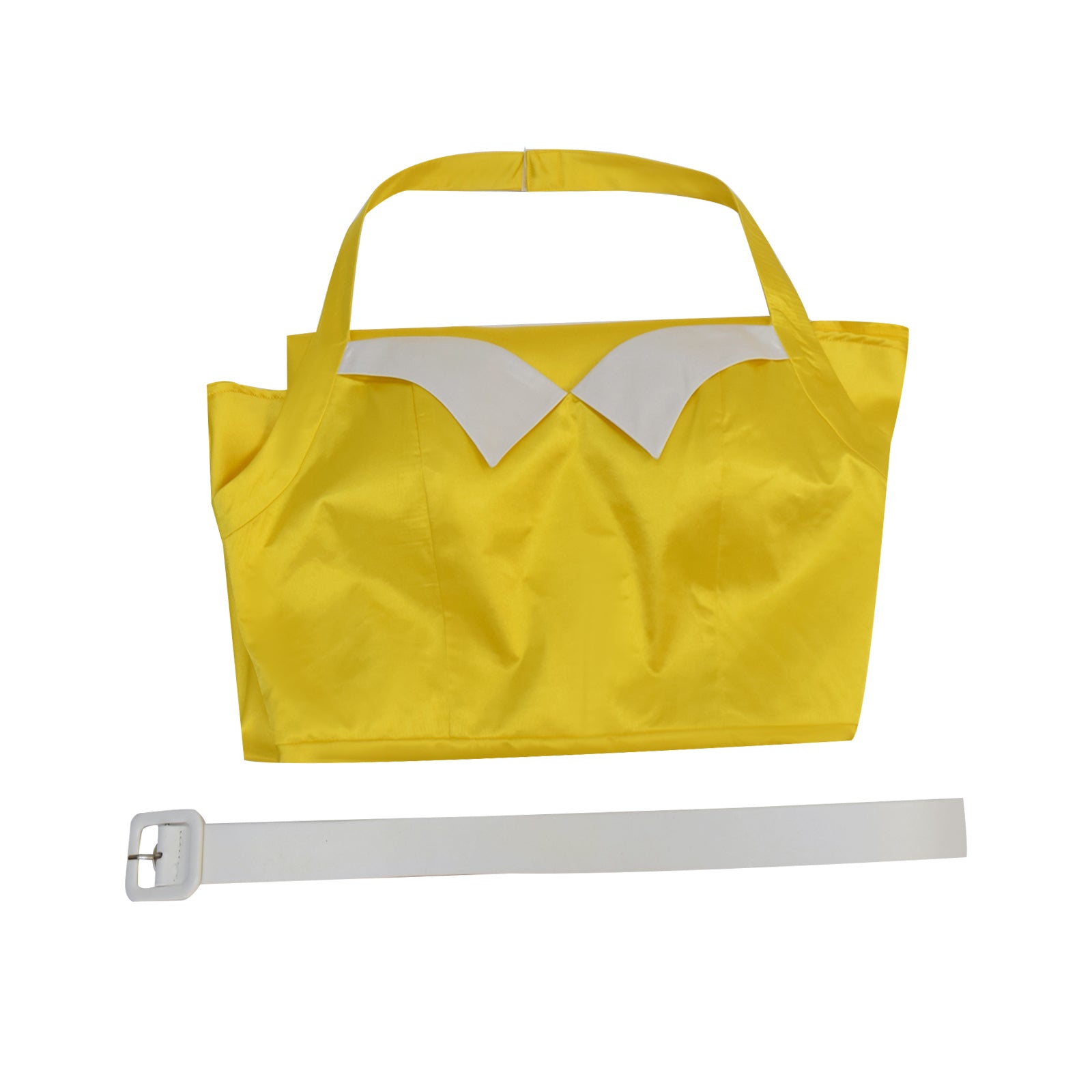 Belinda Chandra Cosplay Costume Doctor Who Yellow Dress Halloween Accosplay
