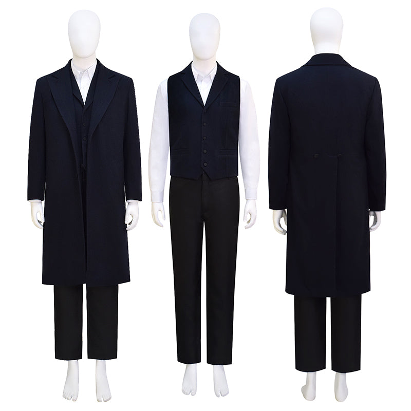 12th Doctor Black Suit Doctor Who Twelfth Doctor Cosplay Costume Peter Capaldi Outfit