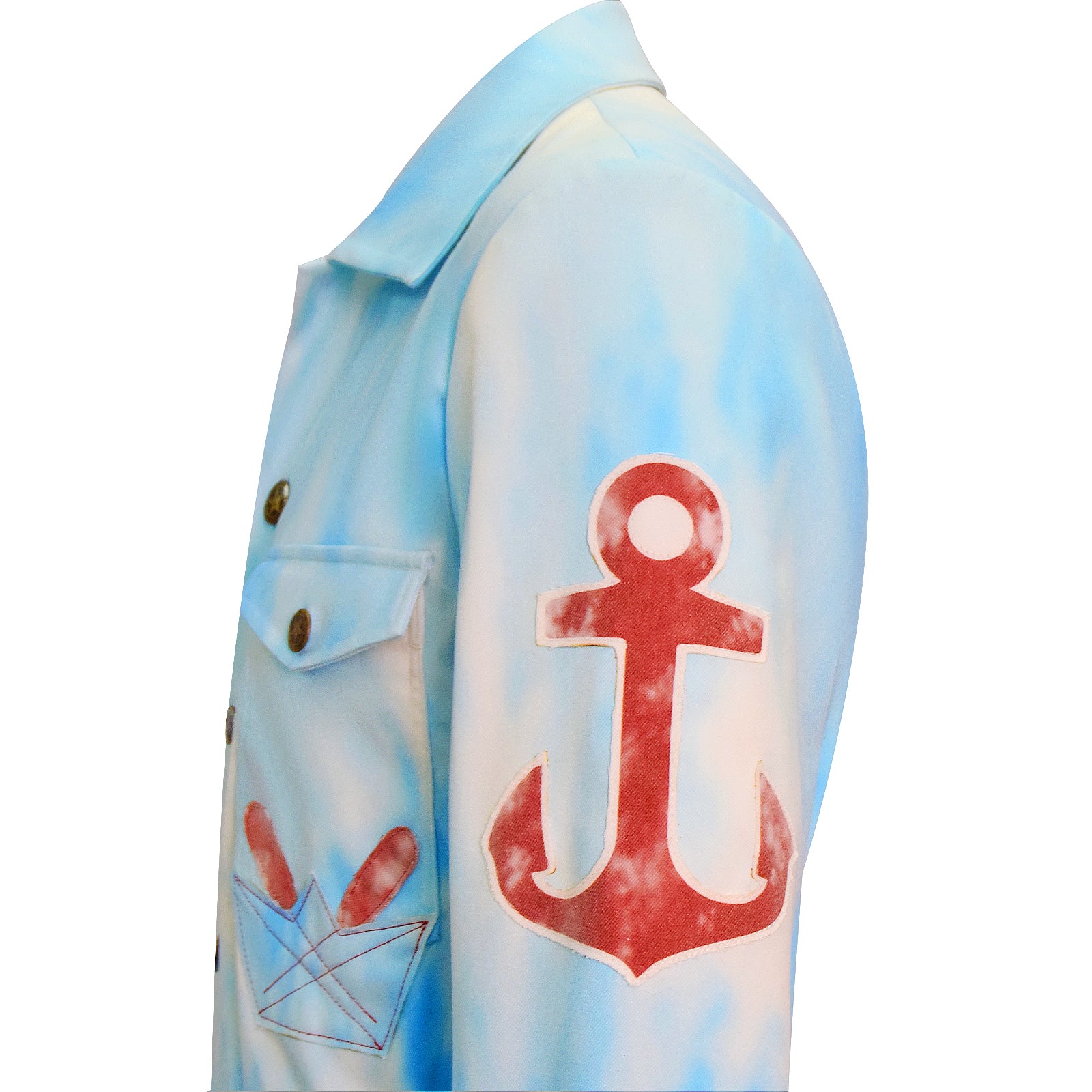 Descendants: The Rise of Red Teen Hook Cosplay Costume Blue Outfit ACcosplay