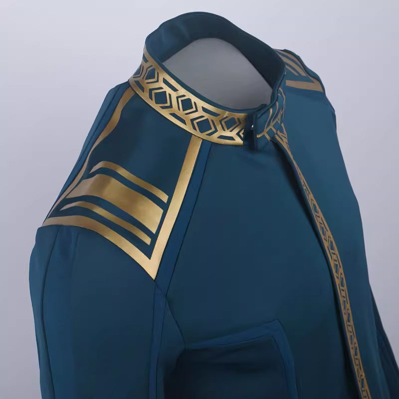 Star Trek: Strange New Worlds Season 3 Spock Cosplay Costume Blue Uniform Halloween Suit ACcosplay