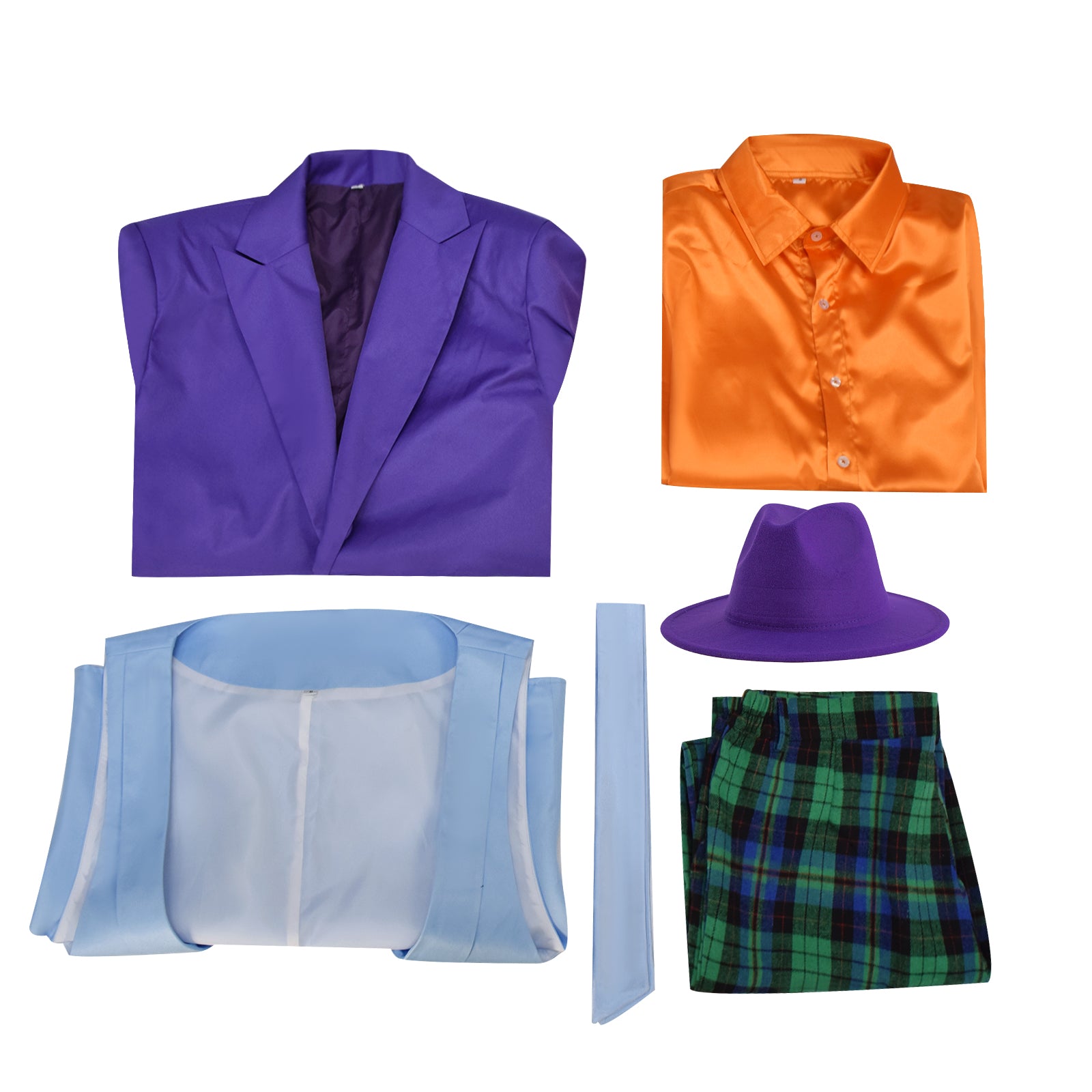 Joker Jack Nicholson Costume Batman 1989 The Joker Cosplay Suit Halloween outfit