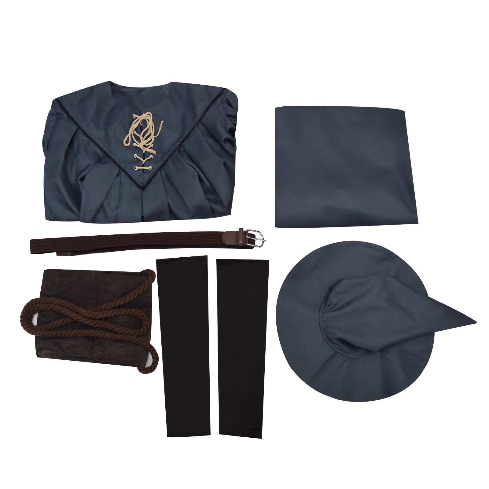 Gandalf Cosplay The Lord of The Rings Gandalf Wizard Costume Halloween Carnival Suit With Wig