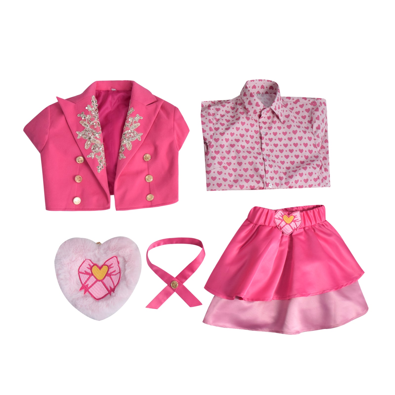 Princess Red Descendants Cosplay Costume Descendants: Wicked Wonderland Jacket Suit