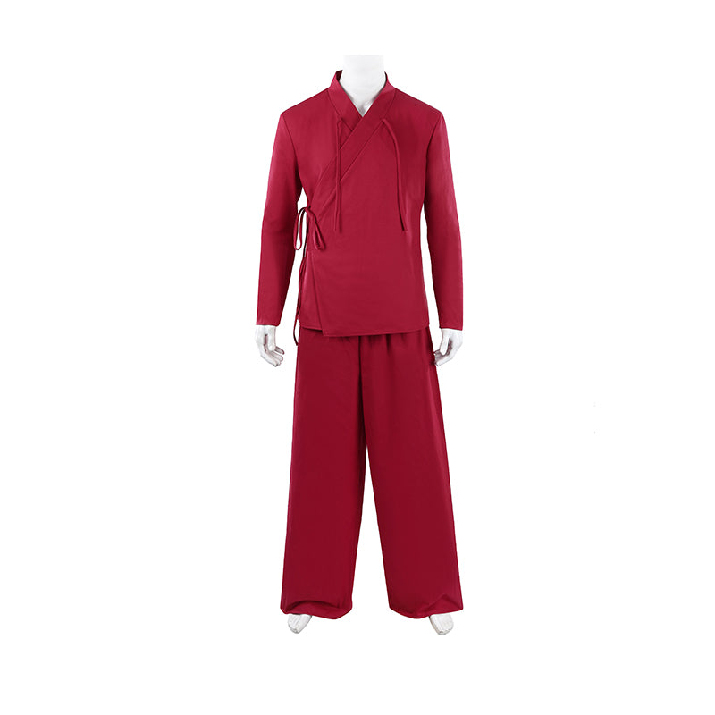 Spiderman Brand New Day The Hand Ninja Cosplay Costume Red Halloween Suit ACcosplay
