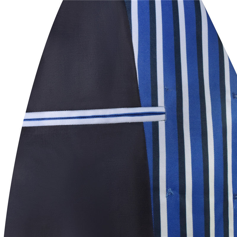 Fifth Doctor Blue Uniform Suit 15th Doctor New Look 60s Cosplay Costume ACcosplay