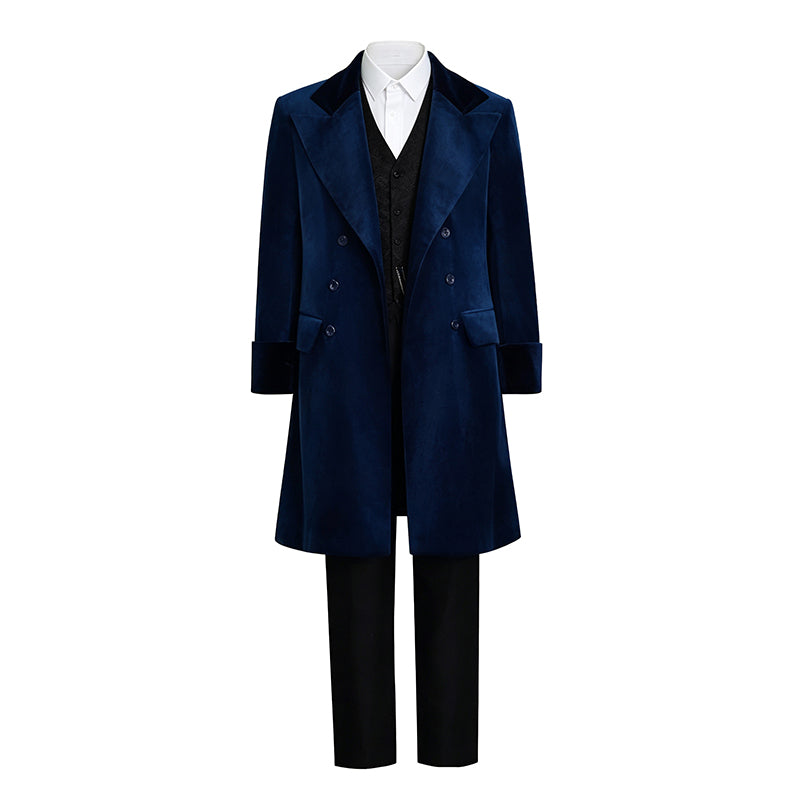 A Christmas Carol Ebenezer Scrooge Cosplay Costume Victorian Christmas Outfit ACcosplay