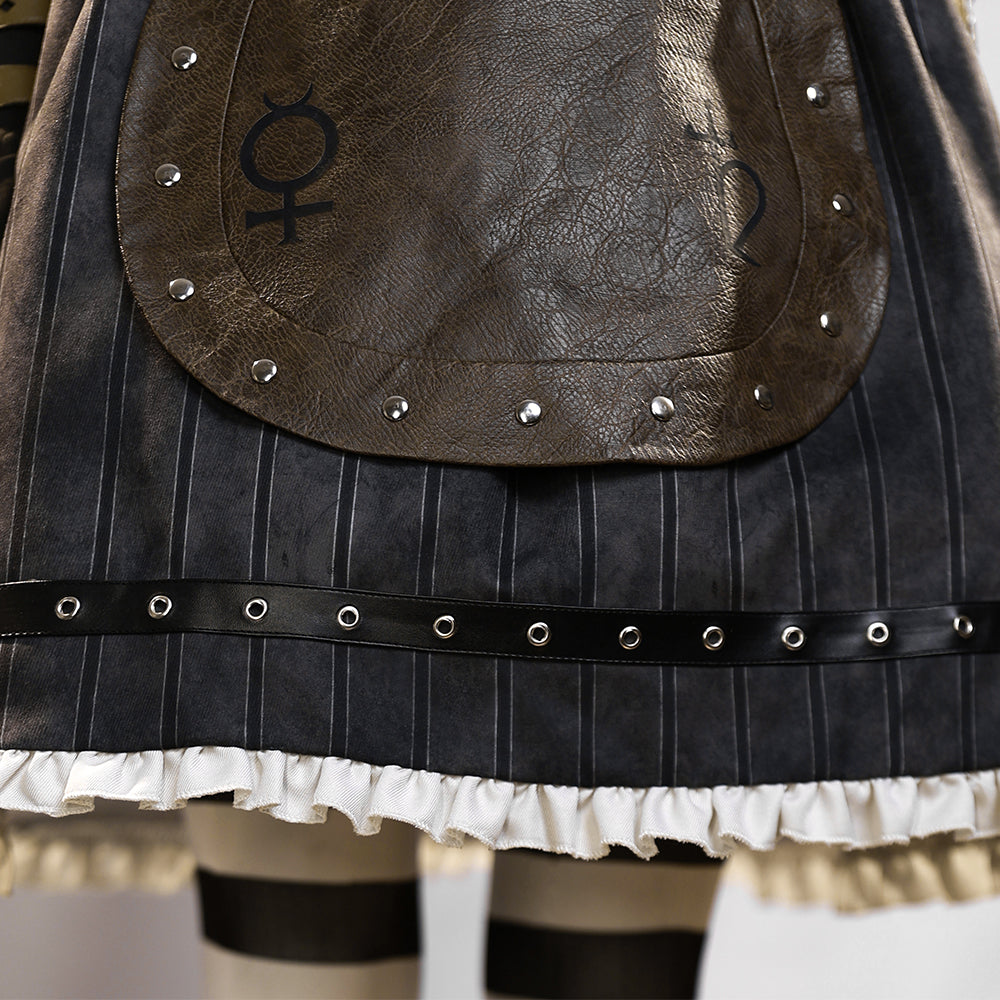 Alice: Madness Return Alice Punk Suit Cosplay Costumes Halloween Outfit ACcosplay