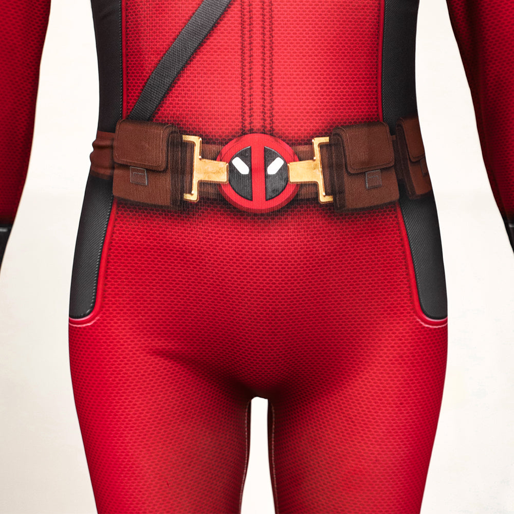 Kidpool Baby Deadpool Costume Wade Wilson Deadpool & Wolverine Cosplay Costume