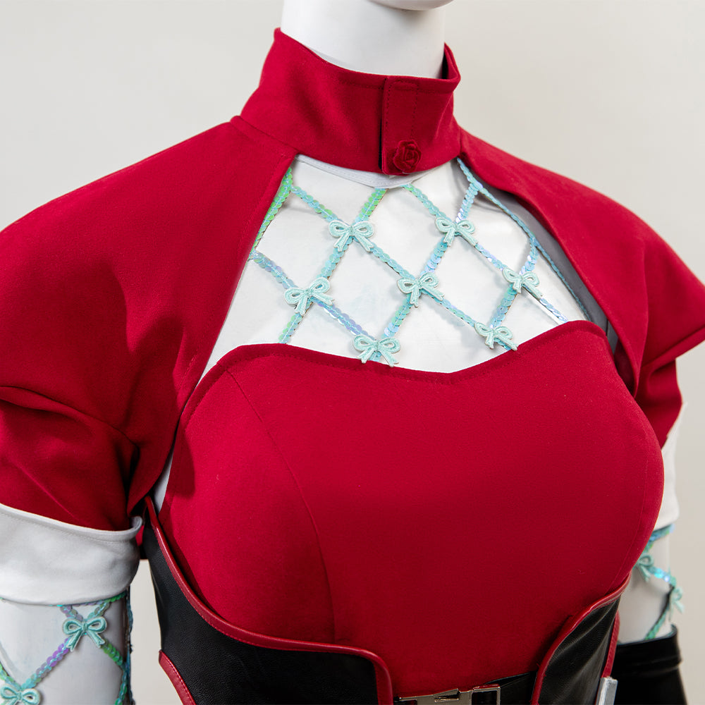 Marvel Rivals Psylocke Blood Kariudo Skin Cosplay Costume Halloween Outfit Version 2 ACcosplay