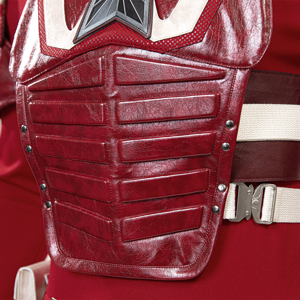 Thunderbolts Red Guardian Cosplay Costume Adults Halloween Outfit ACcosplay