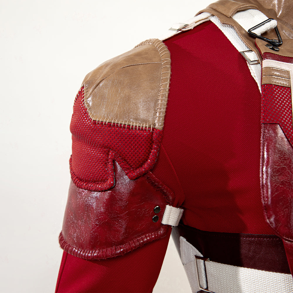 Thunderbolts Red Guardian Cosplay Costume Adults Halloween Outfit ACcosplay