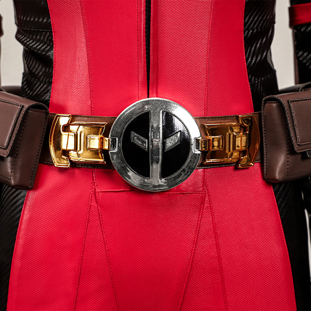 Lady Deadpool Cosplay Costume Female Deadpool & Wolverine Halloween Outfit ACcosplay
