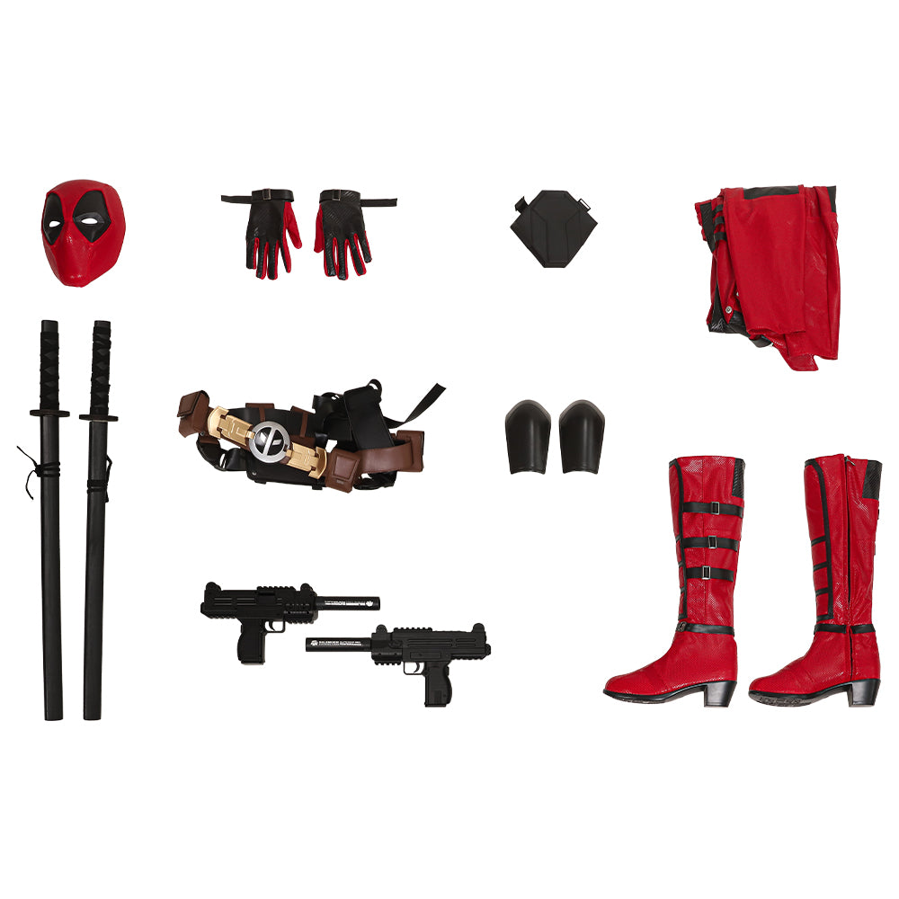 New Deadpool & Wolverine Lady Deadpool Cosplay Costume Updated Version ACcosplay