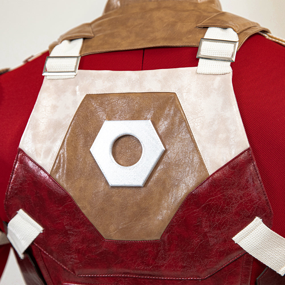Thunderbolts Red Guardian Cosplay Costume Adults Halloween Outfit ACcosplay