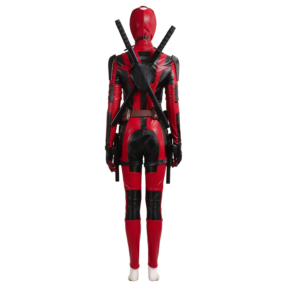 New Deadpool & Wolverine Lady Deadpool Cosplay Costume Updated Version ACcosplay