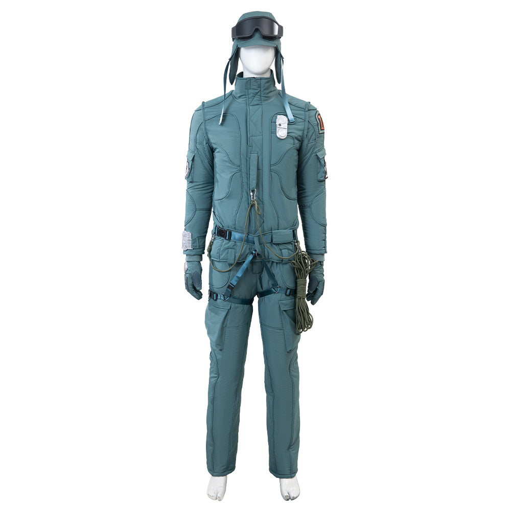 Movie: Mickey 17 2025 Robert Pattinson Cosplay Costume Halloween Suit ACcosplay