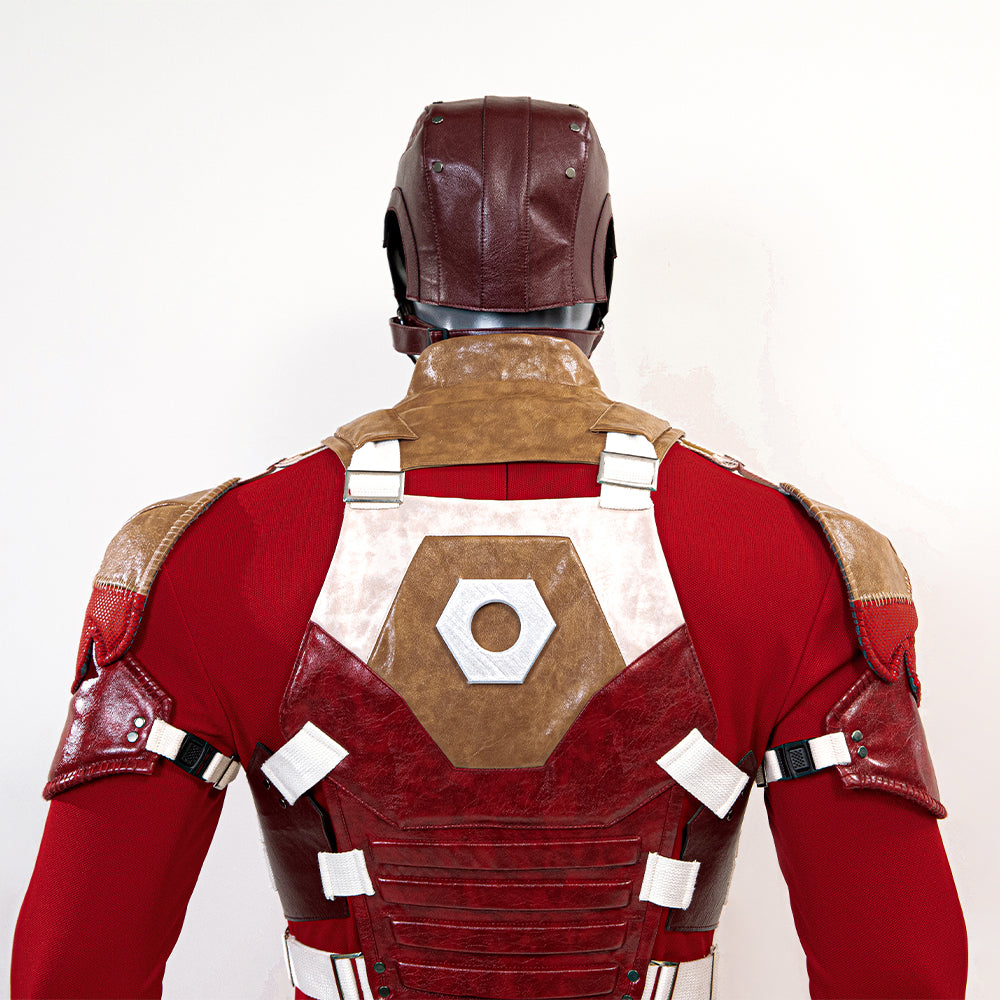 Thunderbolts Red Guardian Cosplay Costume Adults Halloween Outfit ACcosplay
