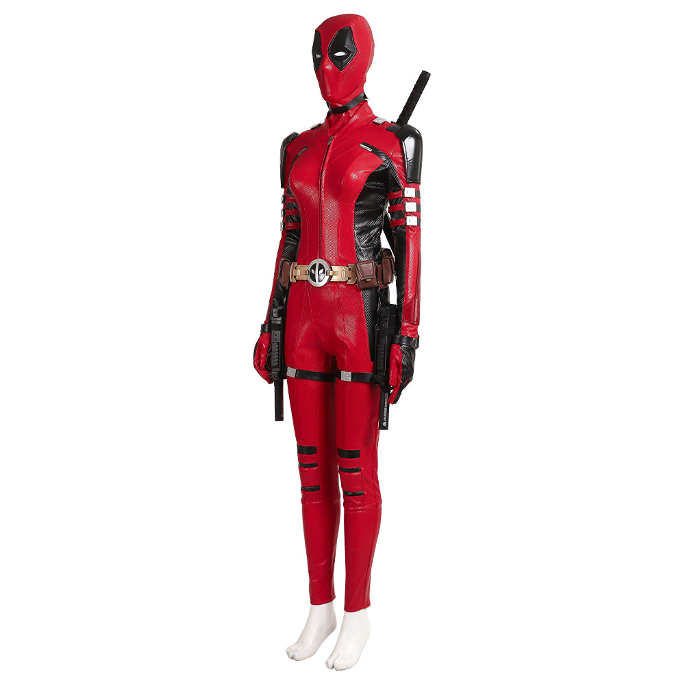 New Deadpool & Wolverine Lady Deadpool Cosplay Costume Updated Version ACcosplay