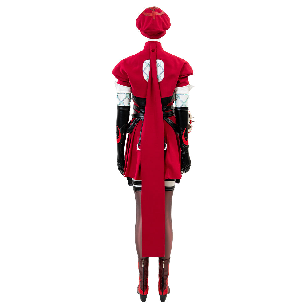 Marvel Rivals Psylocke Blood Kariudo Skin Cosplay Costume Halloween Outfit Version 2 ACcosplay