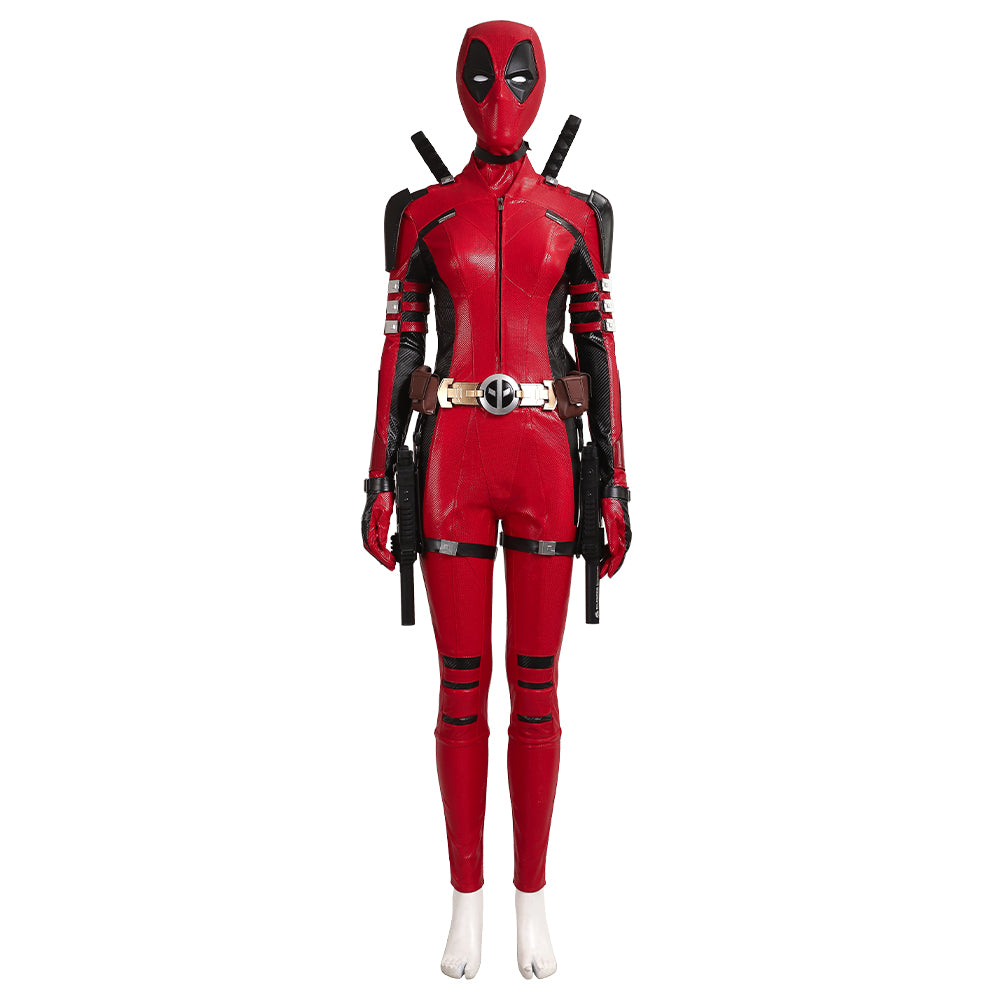 New Deadpool & Wolverine Lady Deadpool Cosplay Costume Updated Version ACcosplay