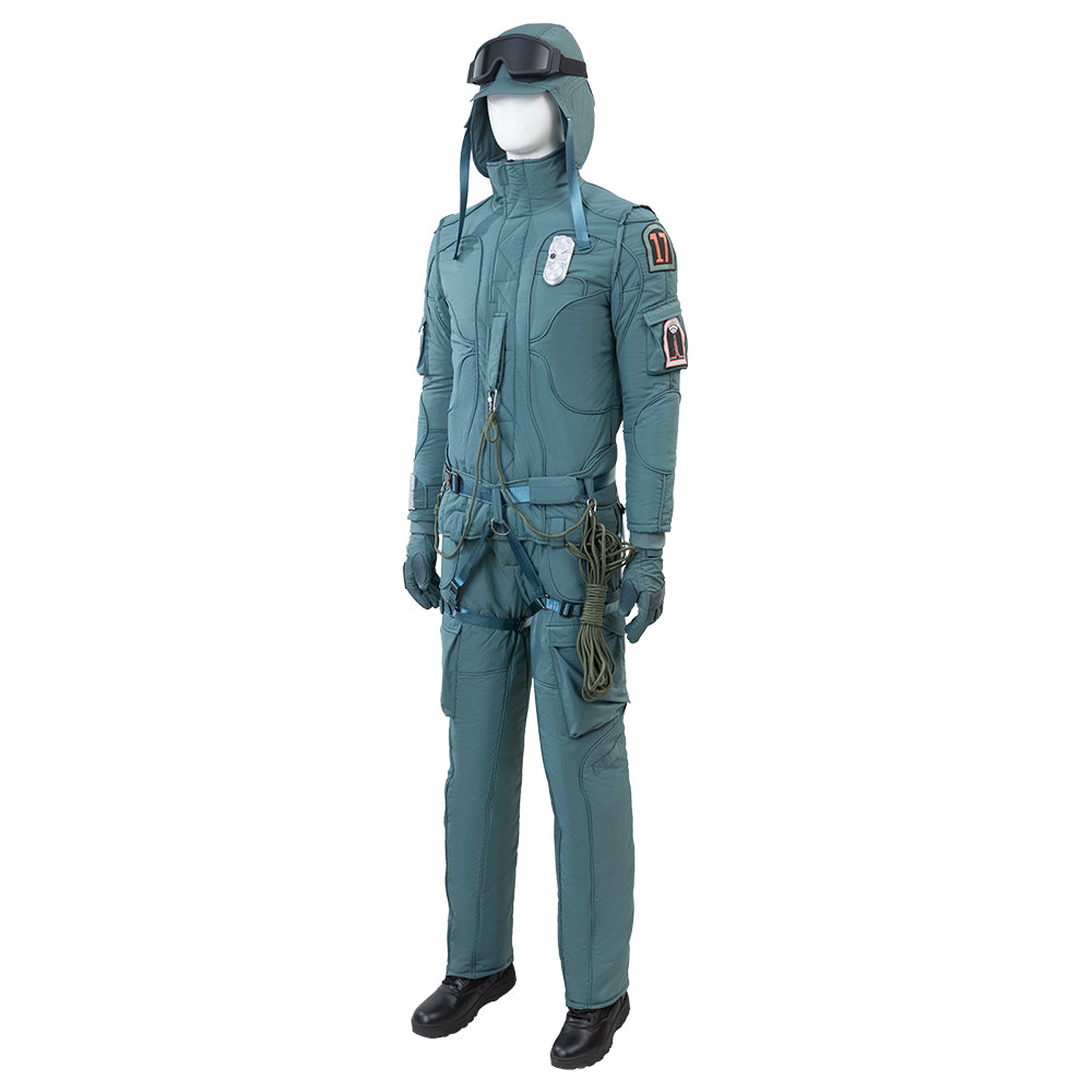 Movie: Mickey 17 2025 Robert Pattinson Cosplay Costume Halloween Suit ACcosplay
