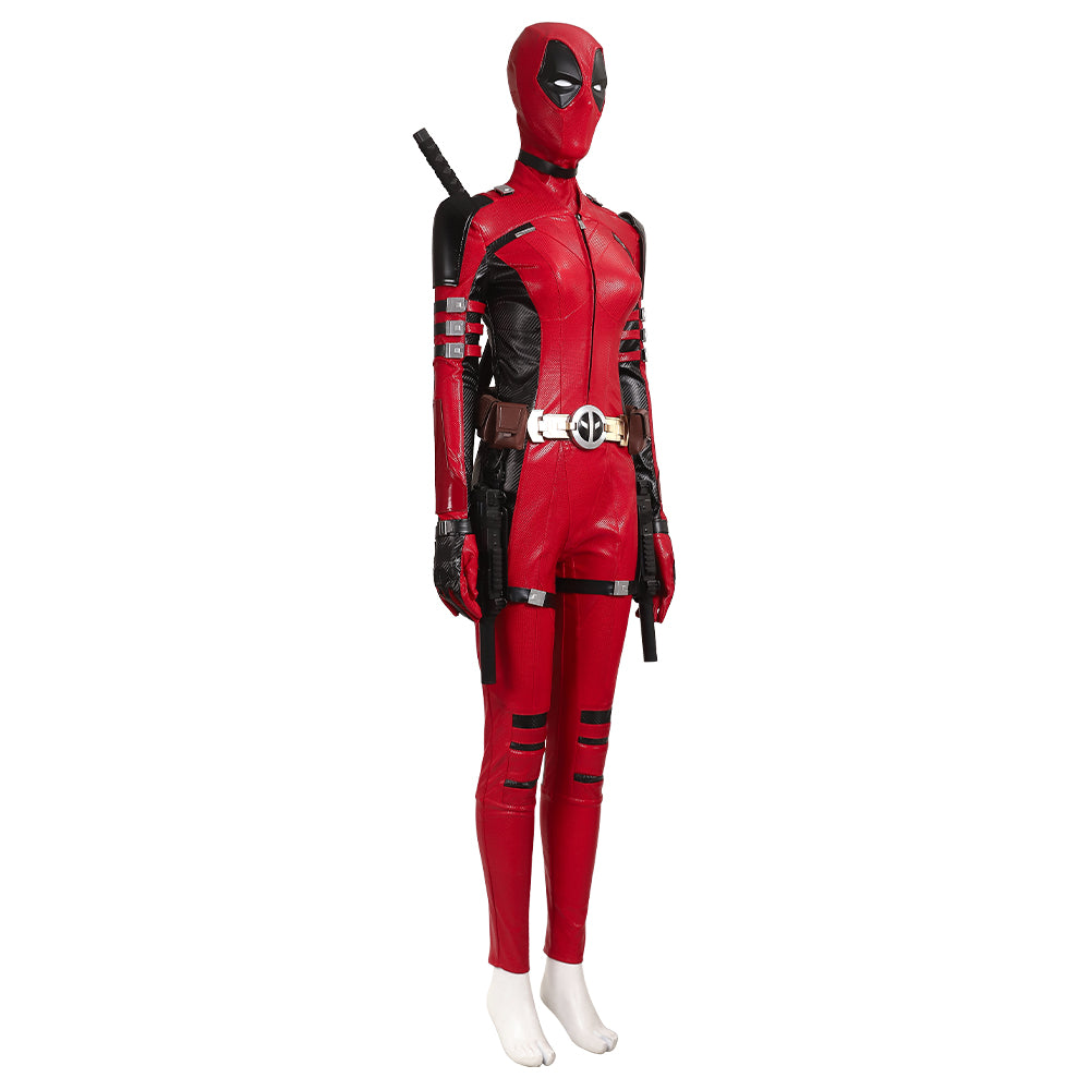 New Deadpool & Wolverine Lady Deadpool Cosplay Costume Updated Version ACcosplay