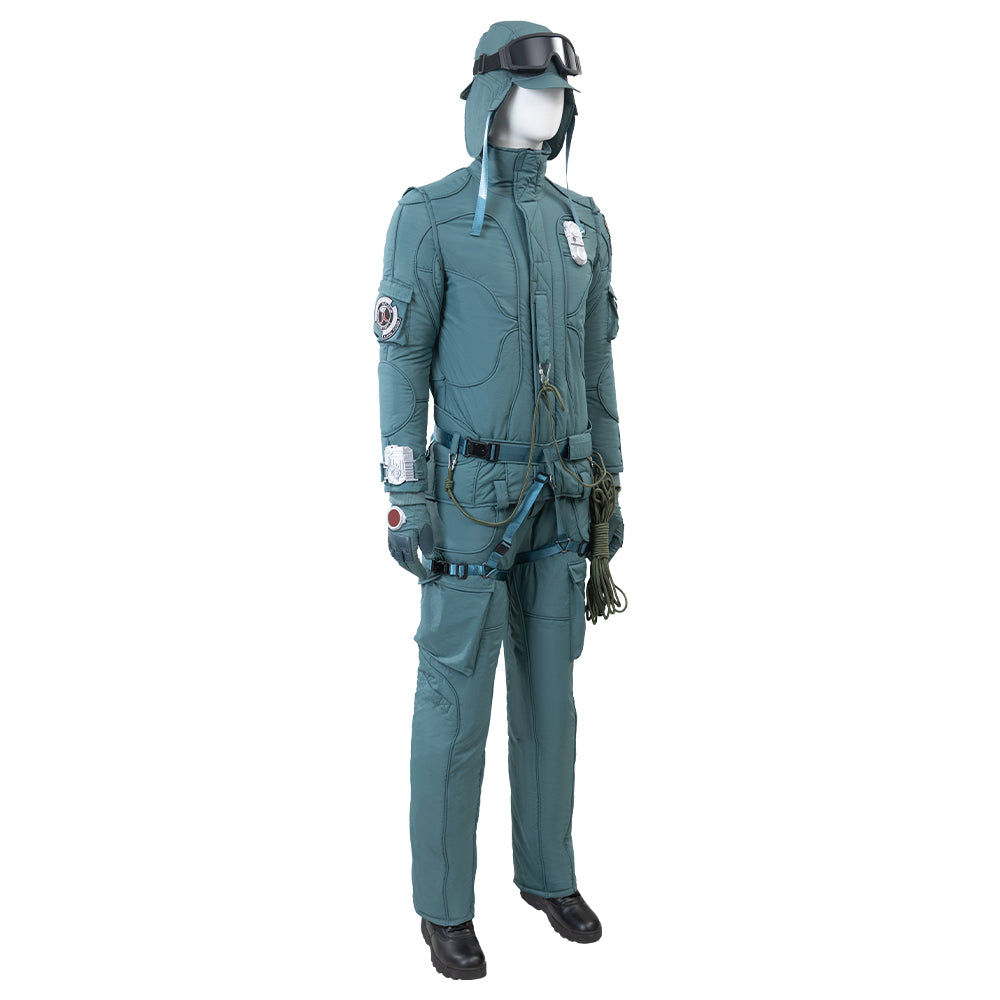 Movie: Mickey 17 2025 Robert Pattinson Cosplay Costume Halloween Suit ACcosplay