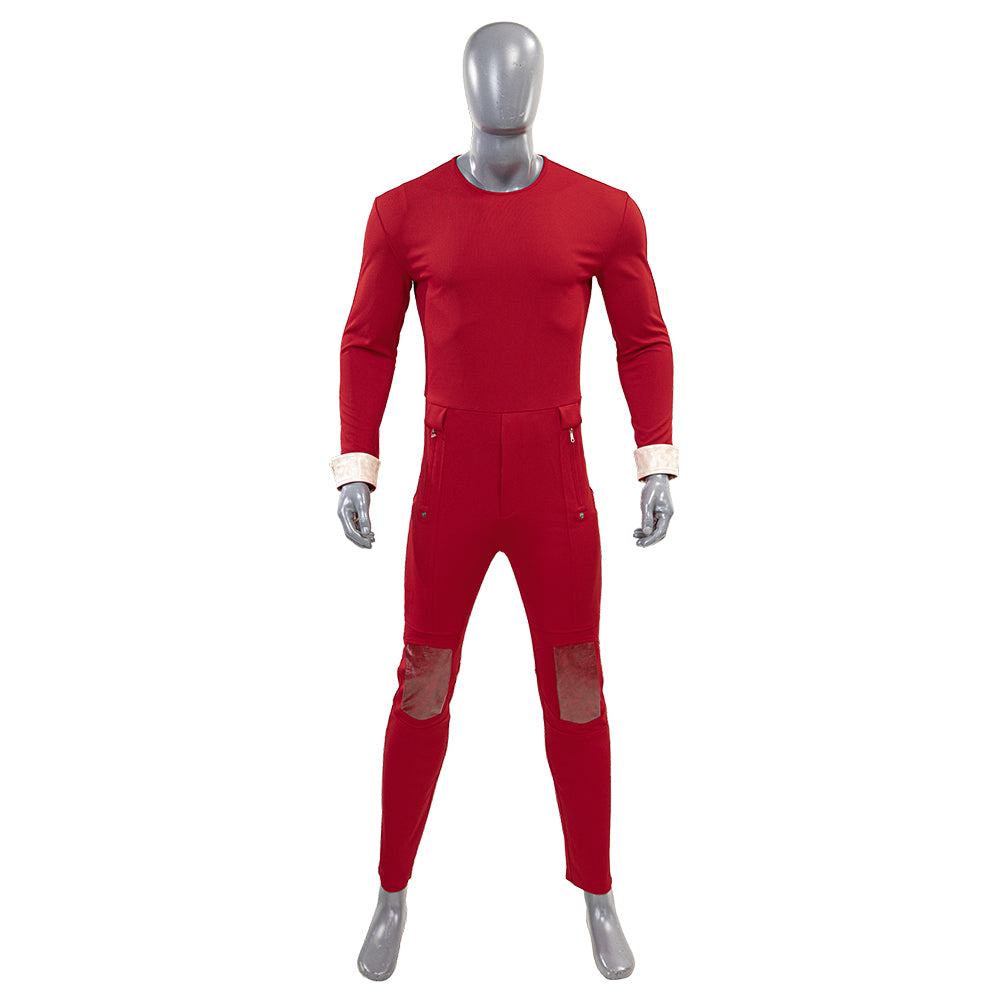 Thunderbolts Red Guardian Cosplay Costume Adults Halloween Outfit ACcosplay