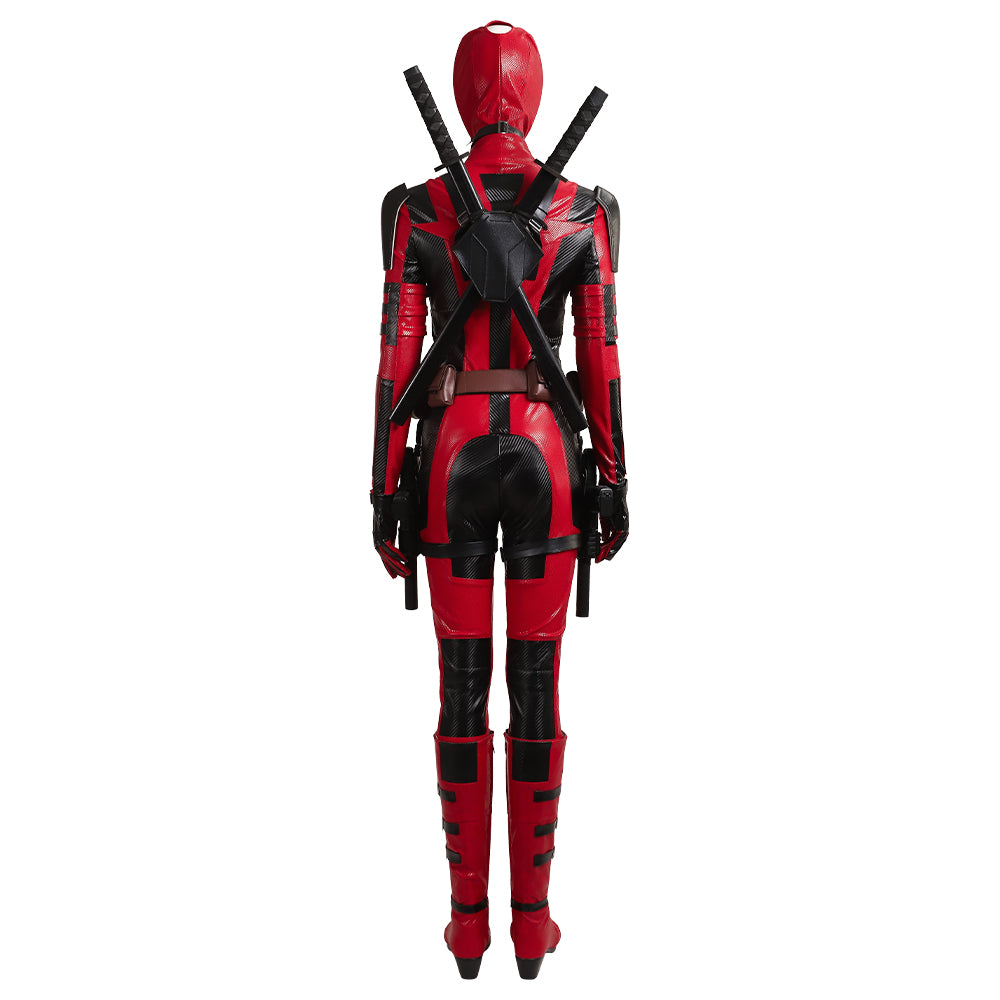 New Deadpool & Wolverine Lady Deadpool Cosplay Costume Updated Version ACcosplay