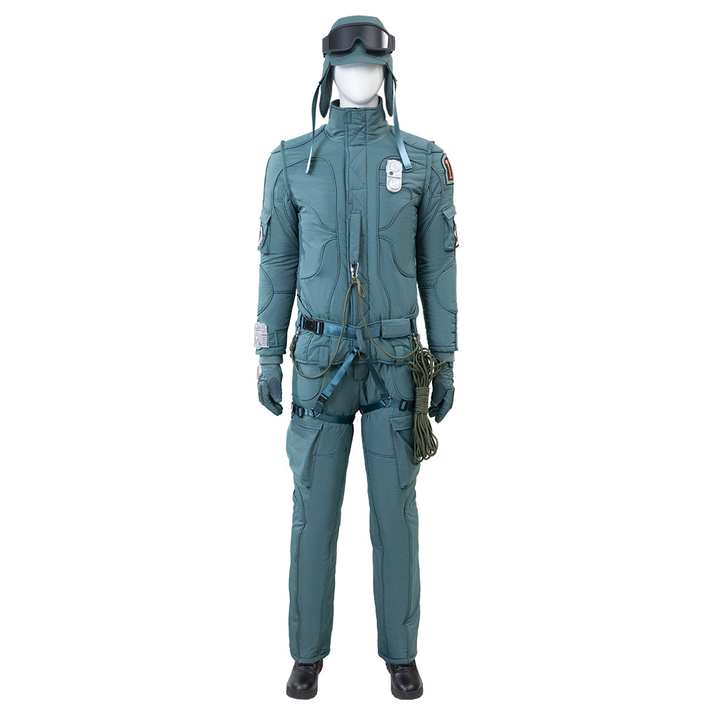 Movie: Mickey 17 2025 Robert Pattinson Cosplay Costume Halloween Suit ACcosplay