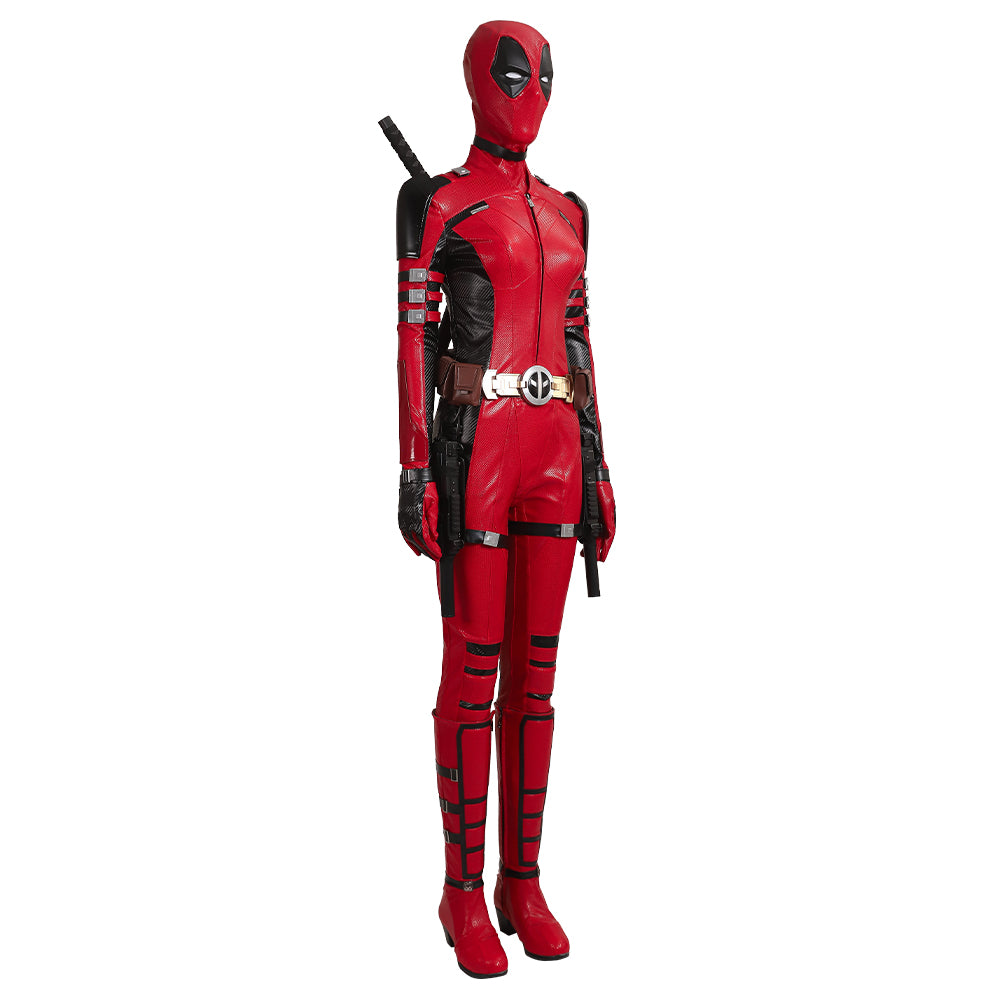 New Deadpool & Wolverine Lady Deadpool Cosplay Costume Updated Version ACcosplay