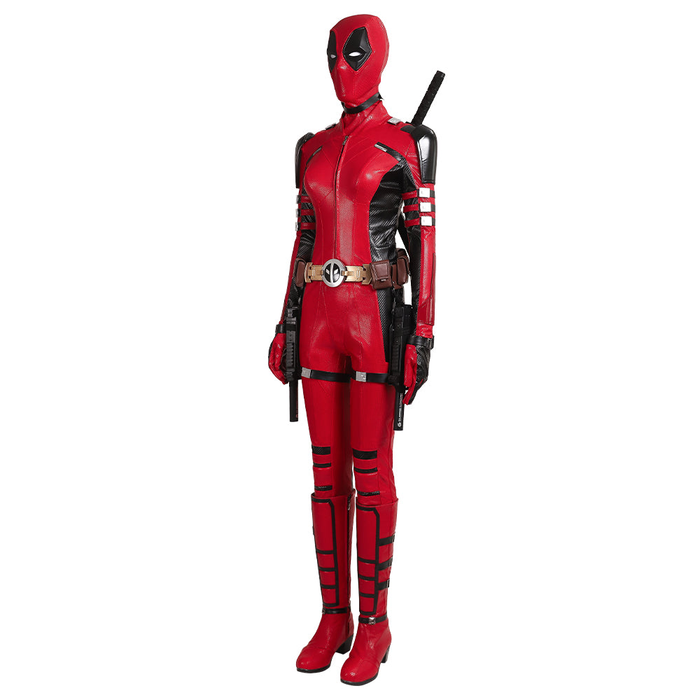 New Deadpool & Wolverine Lady Deadpool Cosplay Costume Updated Version ACcosplay