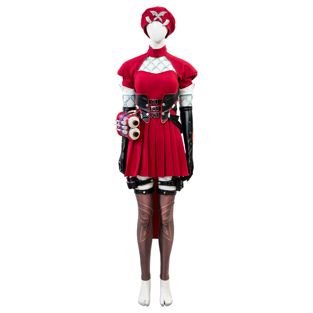Marvel Rivals Psylocke Blood Kariudo Skin Cosplay Costume Halloween Outfit Version 2 ACcosplay